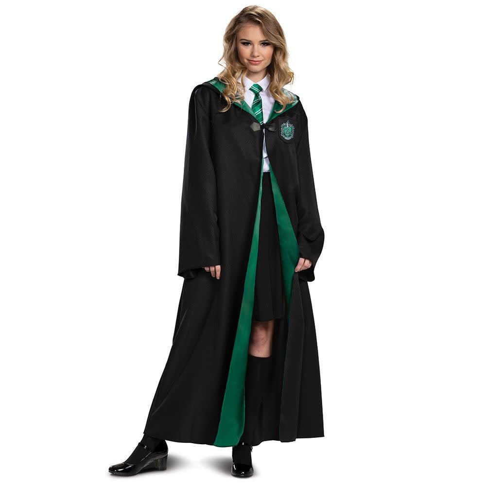 Costume Adulte Deluxe - Robe De Serpentard - Party Shop