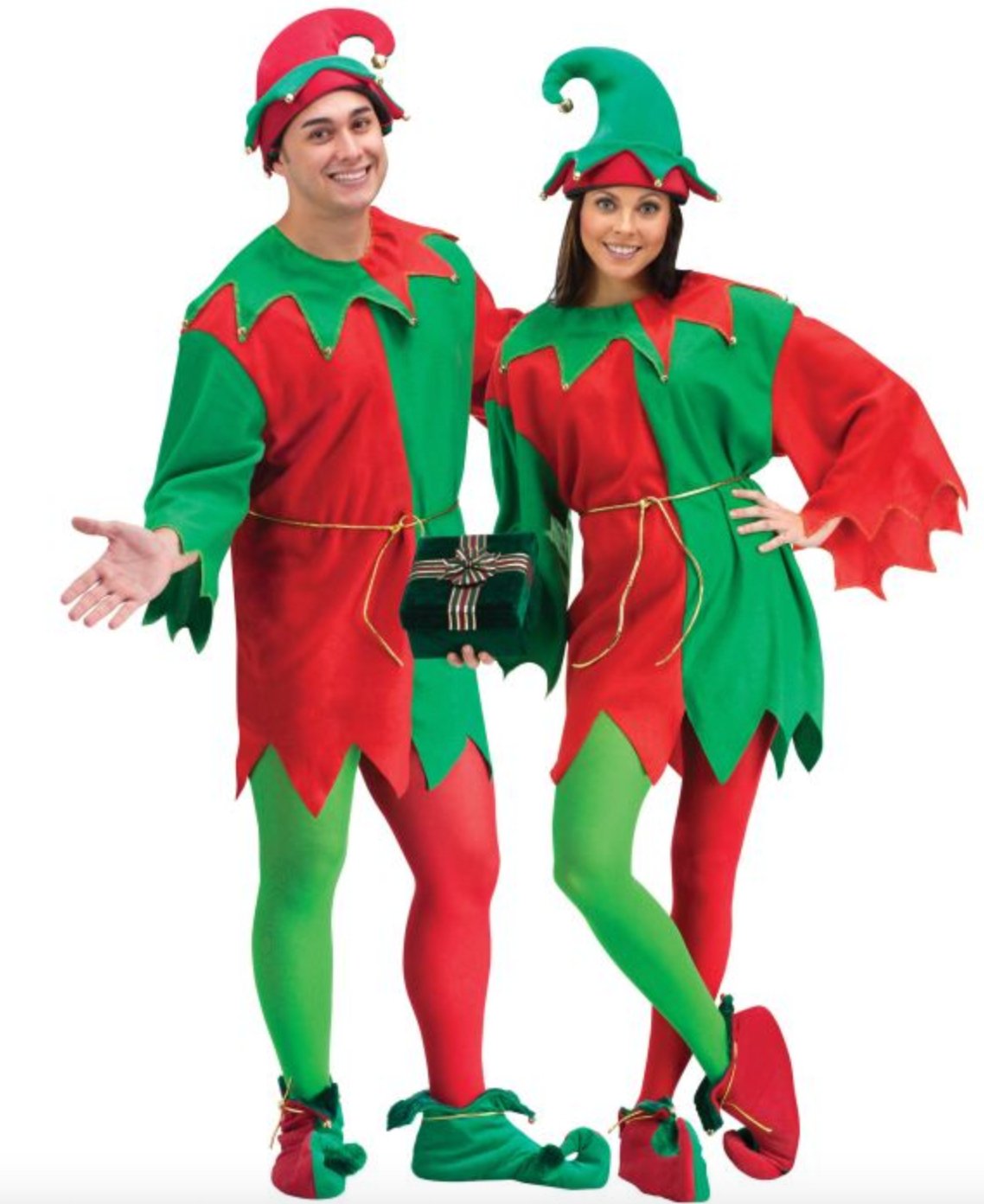 Costume Adulte - Elf De Noël Party Shop