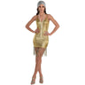 Amscan - Costume Adulte Femme - Charleston Flapper Or - Party Shop