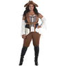Amscan - Costume Adulte Femme Pirate Taille Plus XXL 18-20 - Party Shop