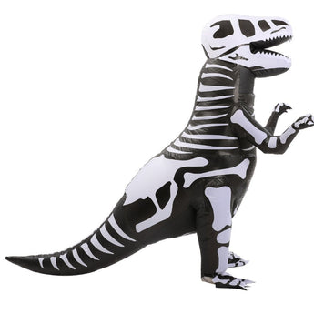 Costume Adulte Gonflable - Squelette T-Rex - Party Shop