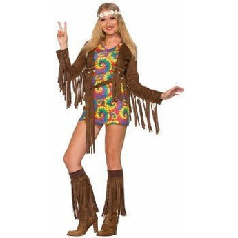 Costume Adulte - Hippie Shimmy Mini - Party Shop