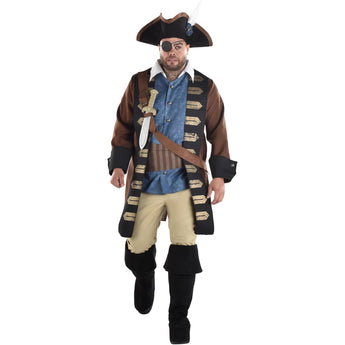 Costume Adulte Homme Pirate - Taille Plus XXL (48 - 52) Party Shop