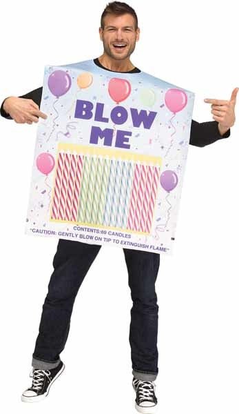 Costume Adulte Humoristique - Chandelles "Blow Me" Party Shop