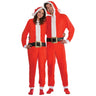 Amscan - Costume Adulte Combinaison - Pere Noel - Party Shop