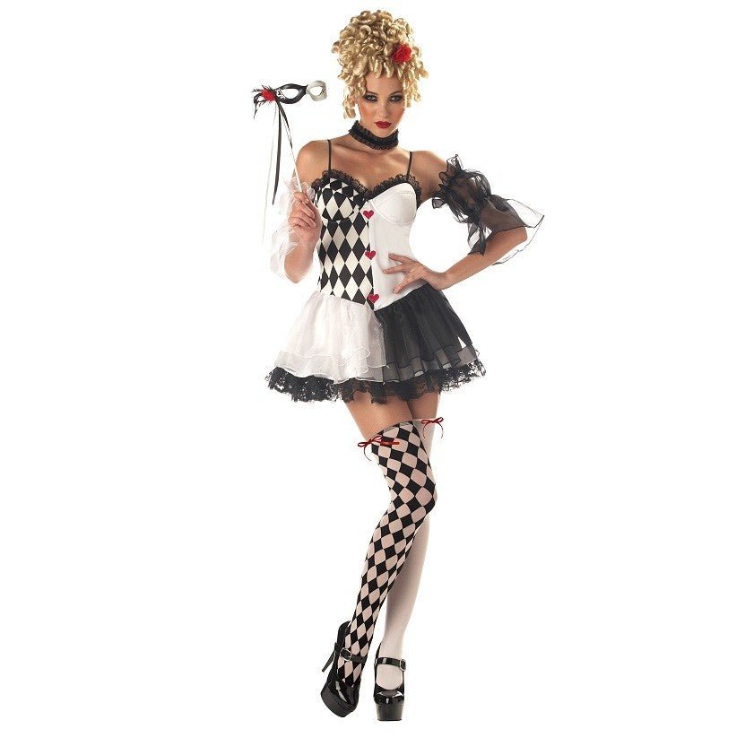 Costume Adulte - La Belle HarlequinParty Shop