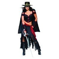 Costume Adulte - Lady Zorro Party Shop