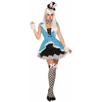 Costume Adulte - Lapin - Alice Au Pays Des Merveilles Party Shop