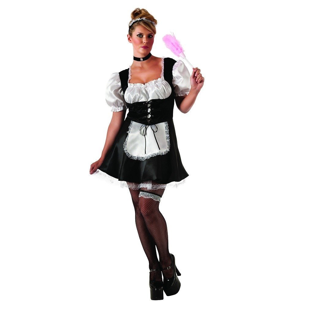 Costume Adulte - Ménagère Francaise - Taille Plus Party Shop