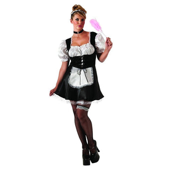 Costume Adulte - Ménagère Francaise - Taille Plus - Party Shop