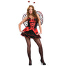 RUBIES - Costume Adulte - Miss Coccinelle - Party Shop