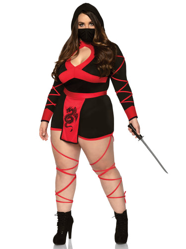 Leg Avenue - Costume Adulte - Ninja Dragon - Party Shop