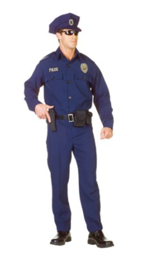 Costume Adulte - Officier De Police Party Shop