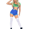 Leg Avenue - Costume Adulte - Partenaire Gameuse - Party Shop