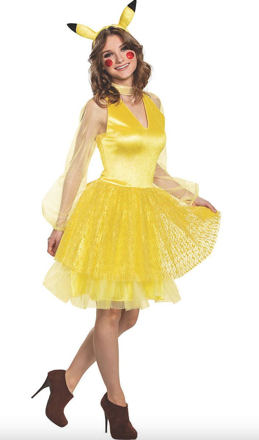 Costume Adulte - Pikachu Pour Femme Party Shop