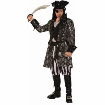 Costume Adulte - Pirate Black SkullParty Shop