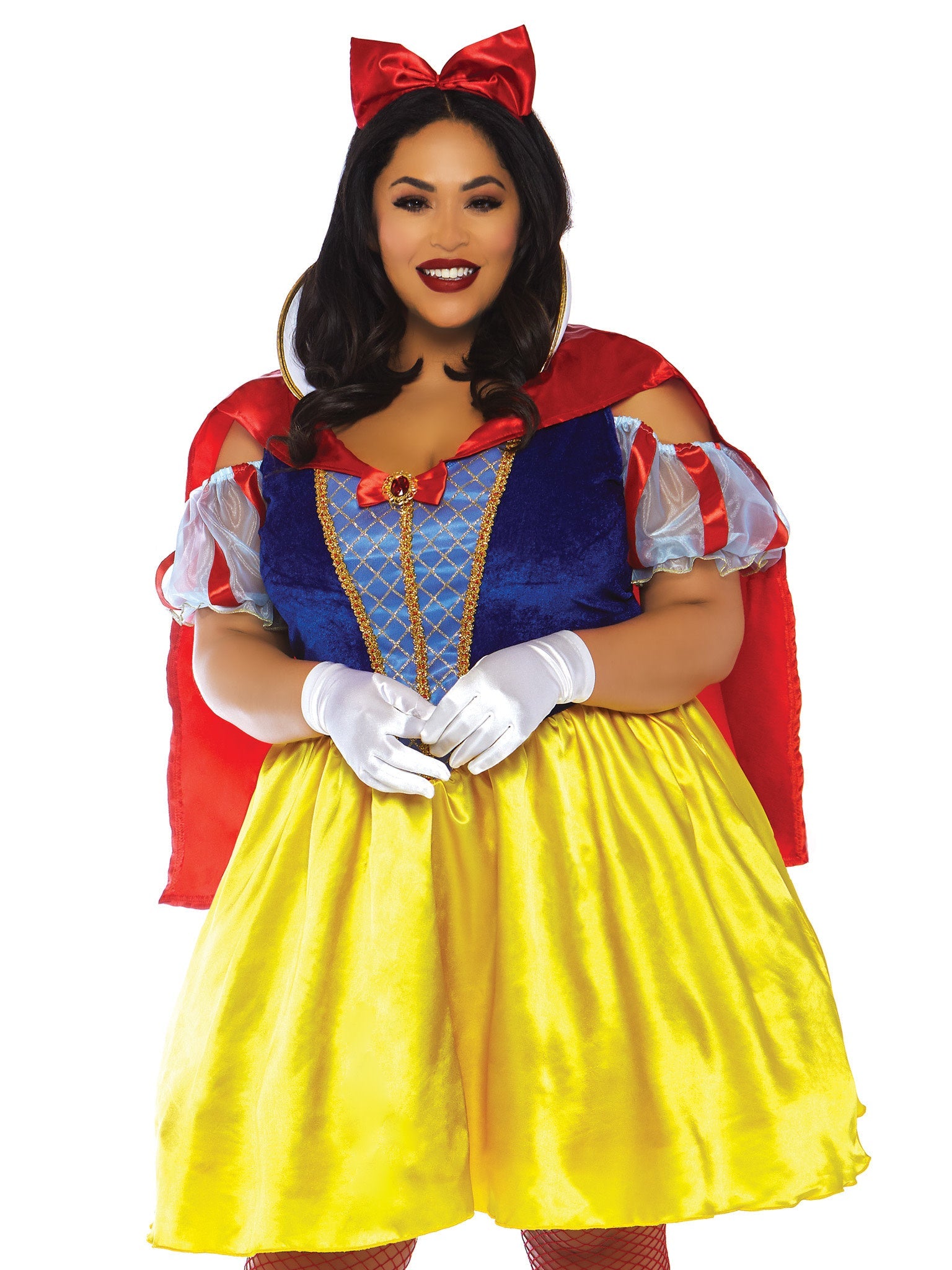 Costume Adulte Plus - Blanche Neige De Conte De Fée Party Shop