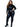 Leg Avenue - Costume Adulte Plus - Combinaison Noire - Party Shop