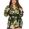 Leg Avenue - Costume Adulte Plus - Commando Coquine - Party Shop