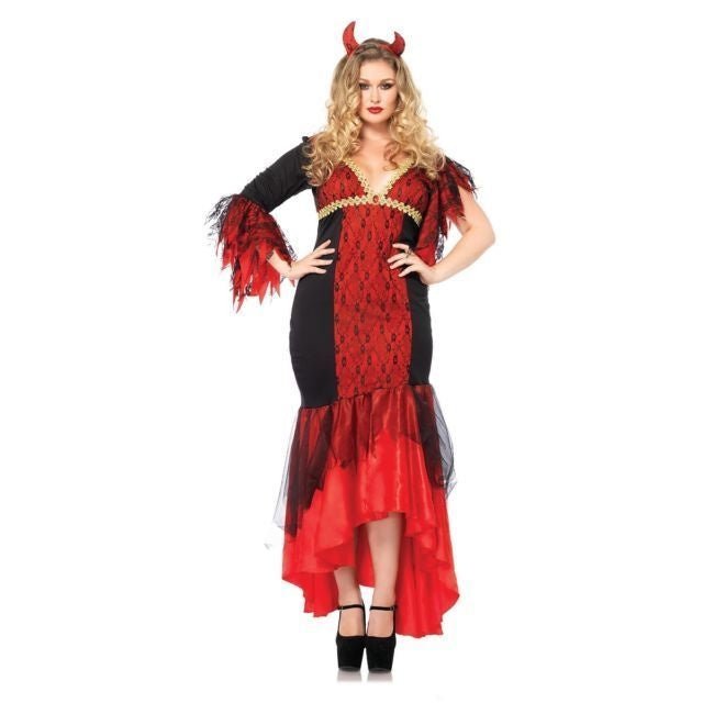 Costume Adulte Plus - Diva Diablesse - Party Shop