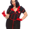 Leg Avenue - Costume Adulte Plus - Infirmière Du Coeur - Party Shop