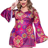 Leg Avenue - Costume Adulte Plus - Robe Rétro - Party Shop