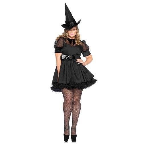 Costume Adulte Plus - Sorcière Ensorcelante Party Shop