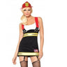 Leg Avenue - Costume Adulte - Pompière Coquine - Party Shop