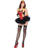 Leg Avenue - Costume Adulte - Pompière Sexy - Party Shop
