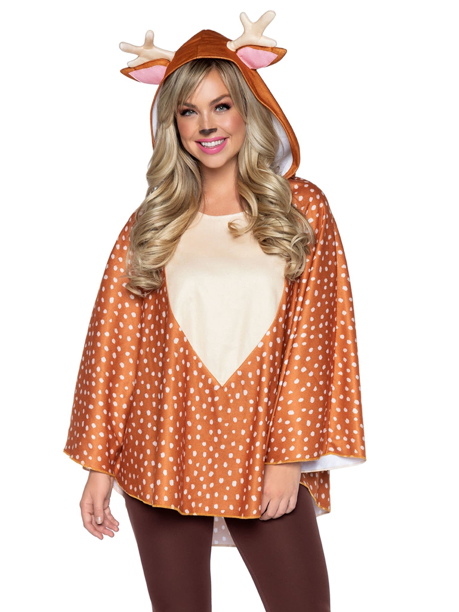 Costume Adulte - Poncho Faon Party Shop