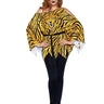 Leg Avenue - Costume Adulte - Poncho Tigre - Party Shop