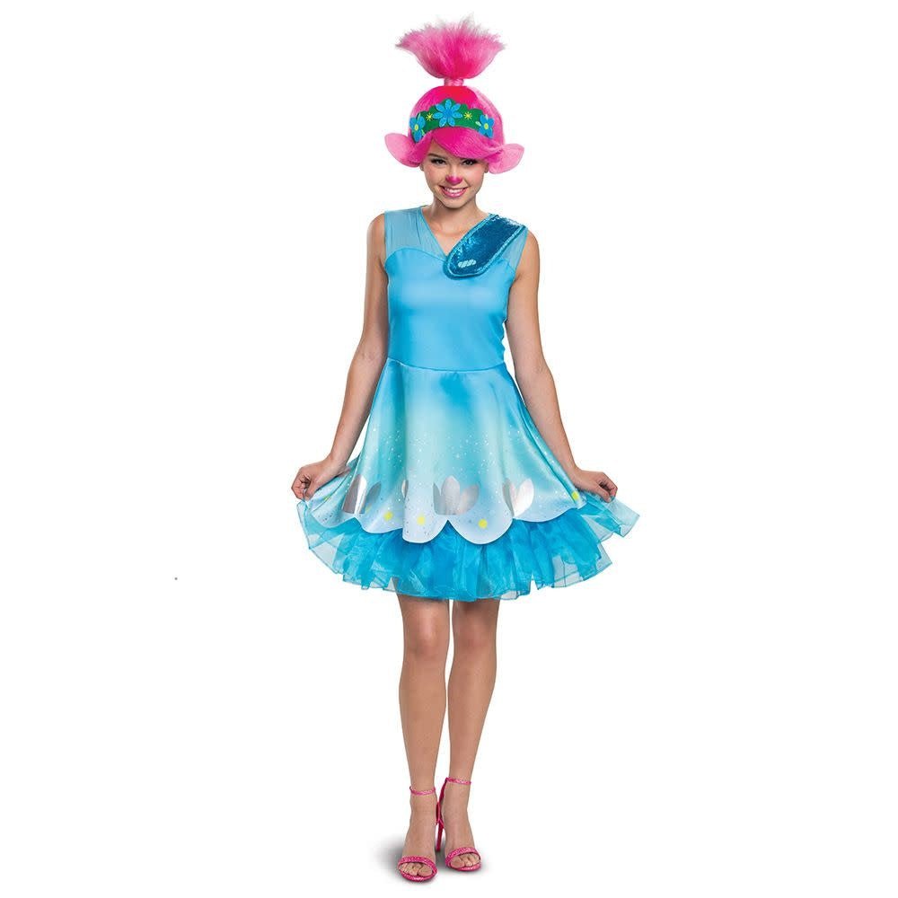 Costume Adulte - Poppy - Les Trolls Party Shop