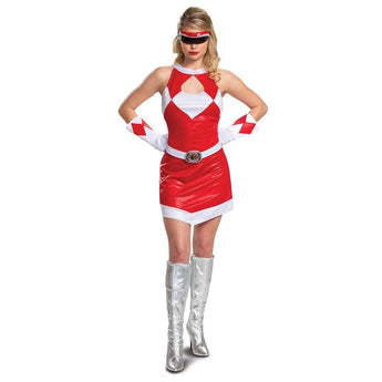 Costume Adulte - Power Ranger Rouge Party Shop