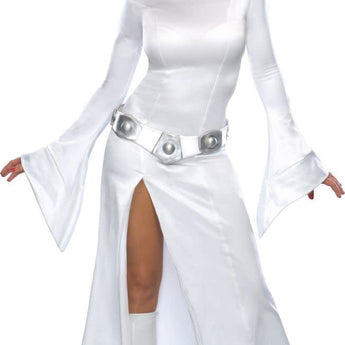 Costume Adulte - Princesse Leia - Party Shop
