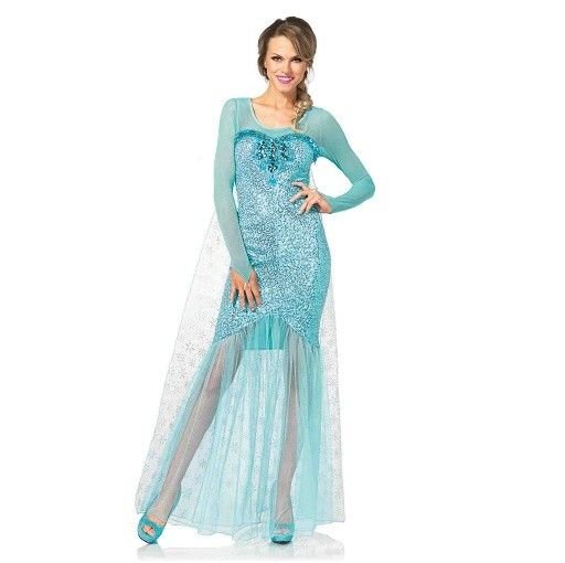 Costume Adulte - Reine Des Neiges Fantastique Party Shop