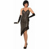 RUBIES - Costume Adulte - Robe Brillante Années 20 - Party Shop