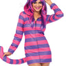 Leg Avenue - Costume Adulte - Robe De Chat Du Cheshire - Party Shop