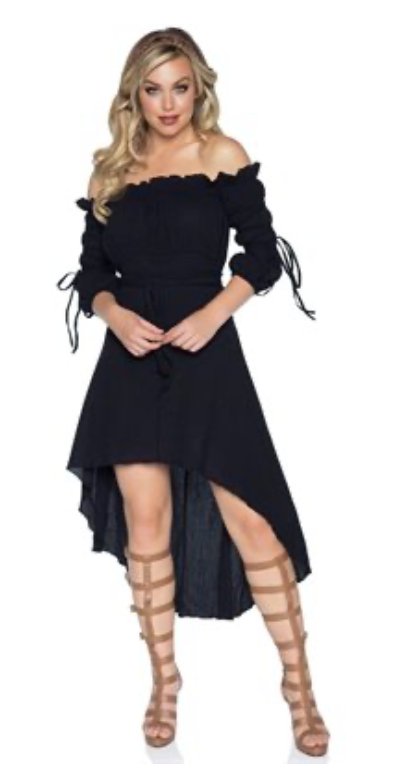 Costume Adulte - Robe De Paysanne Aux Manches NouéesParty Shop