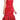 Costume Adulte - Robe Rouge De Cruella Party Shop