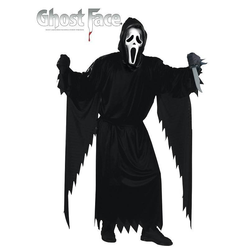 Costume Adulte - Scream Avec Masque (Ghost Face) - Party Shop