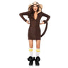 Leg Avenue - Costume Adulte - Singe Douillet - Party Shop