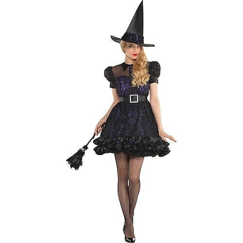 Costume Adulte - Sorcière Magie Noire Party Shop