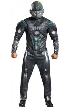 Costume Adulte - Spartan Locke Musclé Party Shop