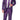 SUITMEISTER - Costume Adulte Suitmeister - Zébré Noir Et Violet - Party Shop