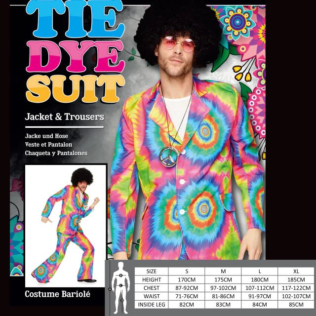 Costume Adulte - Tie Dye Party Shop