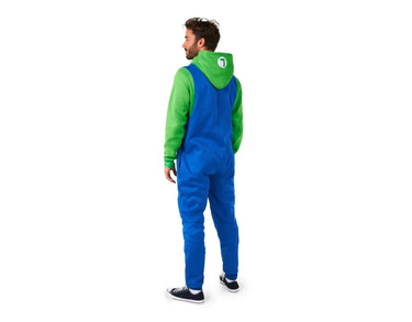 opposuits - Costume Adulte - Combinaison - Une Pièce -  Luigi - Party Shop