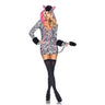 Leg Avenue - Costume Adulte - Zèbre De La Savane - Party Shop