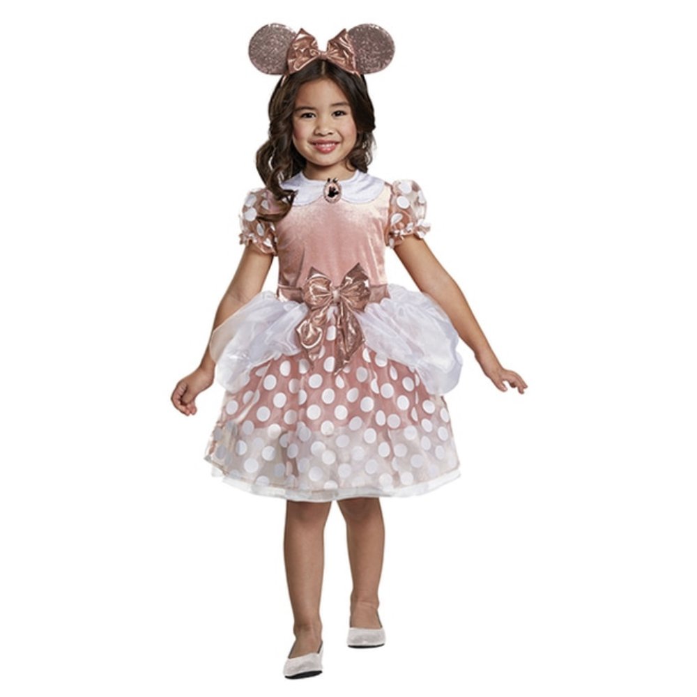 Costume Bambin Deluxe - Minnie Mouse Rose Gold Party Shop