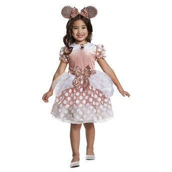 Costume Bambin Deluxe - Minnie Mouse Rose Gold Party Shop