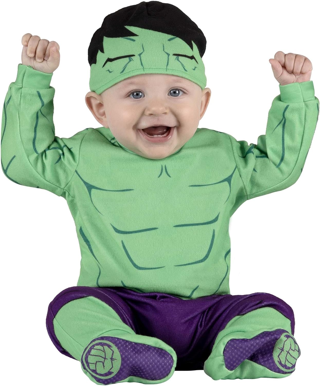 Costume Bébé - Hulk Marvel - HalloweenParty Shop